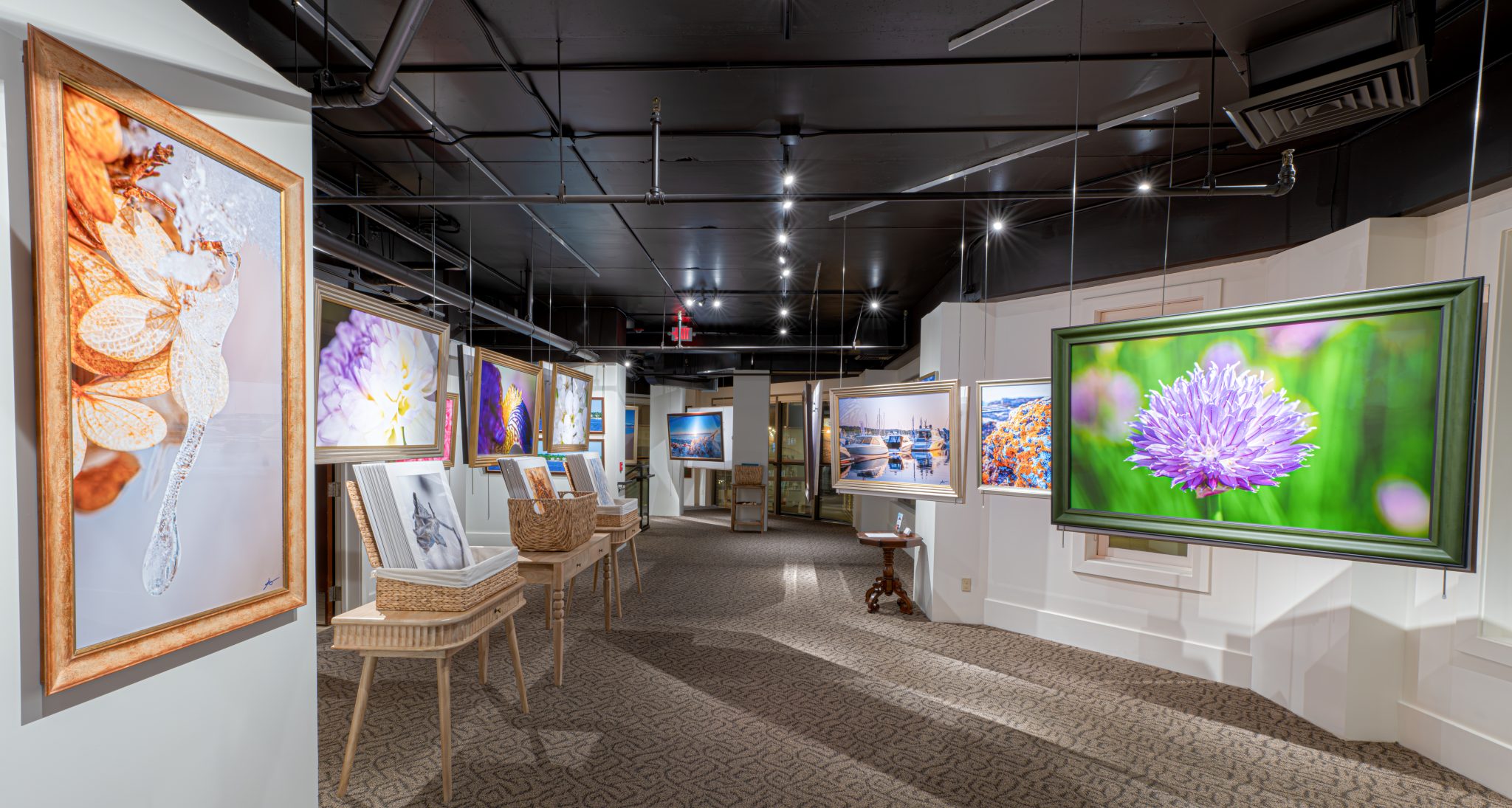 Alexander Kippe Fine Art on Main Street, Bay Harbor, Michigan